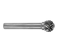 RUKO 116043 - Fresas metal duro forma D - KUD Esférica (10 x 49 mm)