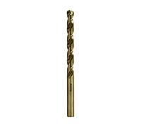 Ruko 215035 - Broca helicoidal DIN 338, tipo N HSS Co 5 Cobalto, rectificada, con autocentrado, 3,5 mm (pack de 10 unidades)