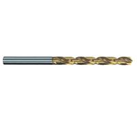 Ruko 250025T - Broca helicoidal DIN 338, tipo N HSS-TiN, rectificada, con autocentrado, 2,5 mm (pack de 10 unidades)