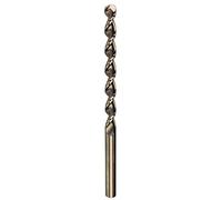 RUKO 253125 - Broca helicoidal LARGA DIN 340, TL 3000 HSS Co 5 Cobalto, rectificada, con autocentrado, 12,5 mm (pack de 5 uds.)