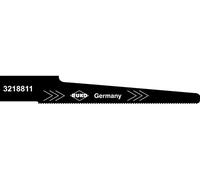 Ruko 3218811 - Pack de 5 sierras de calar acero de corte ultra rápido para sierras neumáticas de carrocería, 91,5 mm (paso 1 mm)