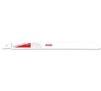 Ruko 33189165 - Pack de 5 sierras de sable bimetal con vástago universal 1/2", para metal, 225 mm (equivalencia Bosch S 1122 BF)