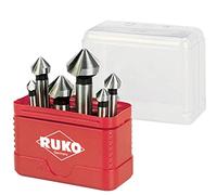 Ruko A102156 Juego de 6 avellanadores cónicos, DIN 335 Forma C