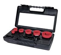 Ruko Terrax A106340 - Juego de coronas perforadoras - Mantenimiento - Electricidad (8 piezas)