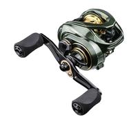 Rulado de pesca Ergonómico - Carrete de señuelo de cebo, Rueda de velocidad lisa | ligero para fundición a Pequeño -ur, función de alarma de descarga, Diseño de mango Cómodo, Adolescente