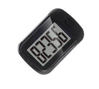 Rulbelok Podómetro simple 3D adecuado para caminar y hacer un seguimiento preciso de la actividad física y uso diario con pantalla grande