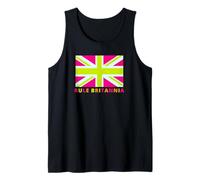 Rule Britannia - Bandera de Reino Unido, diseño patriótico británico Camiseta sin Mangas