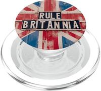 Rule Britannia Union Jack Flag Patriotic British Britpop PopSockets PopGrip para MagSafe