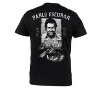 Rule Out Casual T-Shirt para Hombre. Pablo Escobar. El Patron del Mal. TV-Serie Fans (Talla Medium)