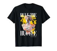 Rule The Hustle Never Back Down Boss Fighter Declaración Camiseta