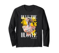 Rule The Hustle Never Back Down Boss Fighter Declaración Manga Larga