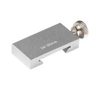Ruler Stopper - Aluminum Alloy | Carpentry Positioning Adjuster For Steel Measuring Home Repair Construction Workshop Woodworking Precision Marking Straight Edge Scriber Metric Tool Hardware DIY