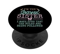 Rules Are Followed The Second of 4 Sisters 5 Sisters Sibling PopSockets PopGrip Adhesivo