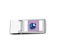 Rules Dice Mahjong Art Deco Fashion - Cartera delgada para dinero con clip de acero inoxidable