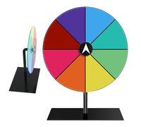 Ruleta De Mesa Para Carnaval - Borrar Seco Para El Precio Con Apoyo | Fête De La Roue De La Roue De Fortune Eliminado, Colorido Junta Del Lucky Para Las Exposiciones De Carnaval D