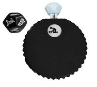 Ruleta Erótica para Parejas con Opciones de Cartas y Dado - Juego Íntimo para Adultos con Spinner Giratorio, 54 Cartas Sensuales o Dado de 12 Caras para Experiencias en Pareja (B)