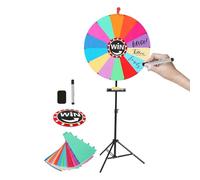 Ruleta Giratoria de Premios | Herramienta Divertida Portátil Que Gira | Giratorio De Rueda Compacto,para Fiestas de Carnaval Juegos de Salón de Clases Eventos de Compras Interior Exterior Hogar