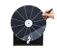 Ruleta Giratoria | Ruleta De Madera De 28 Cm para Sorteos | Juego Giratorio para Fiestas Infantiles Y Adultos Cumpleaños Aula Recompensas | Organizadores De Eventos Noche De Juegos Ferias