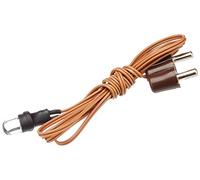 Rulke Rulke0113051 - LED marrón de 5 mm con Enchufe y Cable