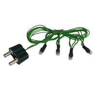 Rulke Rulke053574 - Cadena de luz (3,5 V, 4 Bombillas soldadas Incluidas)