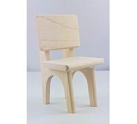 Rulke Silla de Cocina rústica, Madera, Multicolor