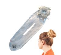 Rullo Flessibile - Fiori Antiscivolo Strumento Capelli Ragazze, Palline Design Floreale, Creatore Facile, Accessorio Capelli Spessi, Struttura Antiscivolo Flessibile | Per Lavoro Scuol