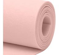 Rulo de fieltro, 40x250cm, fieltro de poliéster de 3mm de grosor, fieltro para cortar para DIY, base de fieltro, patchwork, costura, manualidades, bordar, coser, decoración, Rosa de Sakura