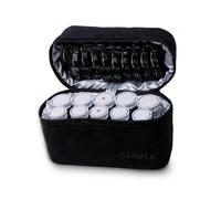 Rulo para el cabello Carmen Travel Set 10 piezas 55 W negro y blanco