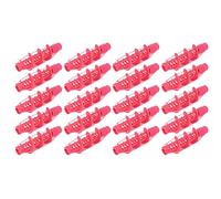 Rulos de plástico Rodillos autoagarrantes Rulos de peluquería 20 PCS Rodillos espirales reutilizables Herramienta de peluquería sin calor para niñas y mujeres Rizos suaves Ninguno