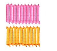 Rulos for el cabello (30/45/55/65 cm), forma de caracol, sin onda, rizos redondos en espiral, rizador pelo suave, rodillos mágicos for DIY(65CM 10PCS)
