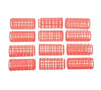 rulos para el pelo 12 unids/pack 20/26/32/36/40mm rodillo rizador de pelo agarre grande peluquería DIY Accesorios for peinados Rizadores de Cabello Flequillo(32mm)