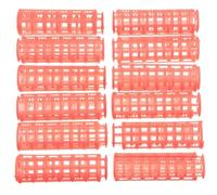 rulos para el pelo 12 unids/pack 20/26/32/36/40mm rodillo rizador de pelo agarre grande peluquería DIY Accesorios for peinados Rizadores de Cabello Flequillo(20mm)