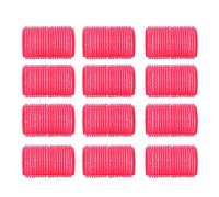 rulos para el pelo 12 unids/set peluquería uso en el hogar DIY magia grandes rodillos de pelo autoadhesivos estilo rodillo rizador herramienta belleza Rizadores de Cabello Flequillo(63x24MM)
