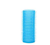 Rulos Pelo Rulos de pelo con agarre automático, juego rizadores mágicos for salón peluquería, herramientas peinado DIY for rizar sin calor, 6 uds(Blue,6.0cm)
