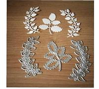 Ruluti 3 unids Hojas Plantillas de Corte de Metal para álbumes de Scrapbooking Álbito de Relieve Decorativo Carpeta decoración de Boda Troquel