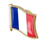 Ruluti Bandera De República Francesa Broche Pin Badge Esmalte Pin Pin France of Bandera Insignias Nacional Accesorio De Novedad