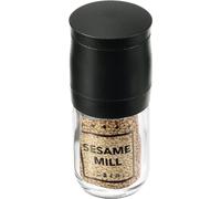 Ruluti Molinillo de Semillas de sésamo con Herramienta de Cocina multifunción de Mano Transparente para Chef de Cocina (Colores aleatorios)