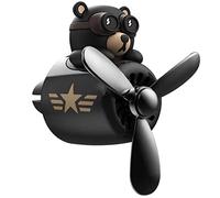 Ruluti Oso Piloto Auto Ambientador De Aire Aire Aire Aire Aire Ventilación Clips Aroma Difusor Coche Perfume Aroma Aromaterapia Ornamento Accesorios De Coche