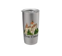 Rumania Castillo de Bran Vaso térmico de acero inoxidable de doble pared