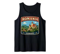 Rumania Patria Rumania Viaje Rumania Regalo Rumania Vacaciones Camiseta sin Mangas