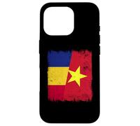 Rumania Vietnam Media Bandera Rumana Vietnamita Historia Carcasa para iPhone 16 Pro