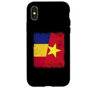 Rumania Vietnam Media Bandera Rumana Vietnamita Historia Carcasa para iPhone X/XS