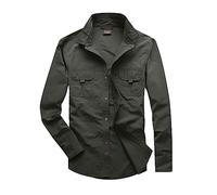 RUMAOZIA Camisa táctica de secado rápido para hombre, camisa de trabajo al aire libre, transpirable, manga larga, de secado rápido, para senderismo, pesca, combate, camisa para exteriores, safari, O