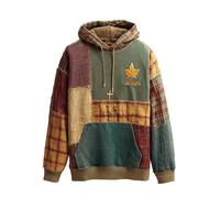 RUMAOZIA Sudadera con capucha para hombre Jesus Loves You con capucha, estampado alfabeto, sudadera de manga larga, sudadera holgada, sudadera de gran tamaño, suave y holgada, sudadera cálida de