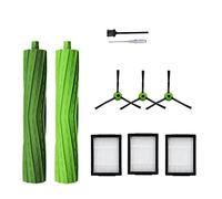Rumba - Accesorios de repuesto para aspiradora iRobot Roomba j Series i7 j7 i6 i8 i3 i4 i1 e5 e6 I E Series incluye 1 cepillo de rodillo y 3 filtros de filtro, cepillo lateral