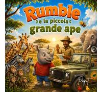 Rumble e la piccola grande ape: Un commovente libro illustrato per bambini che parla di gentilezza, amicizia, coraggio e lavoro di squadra.