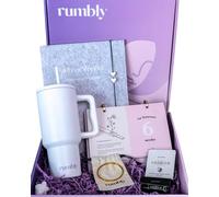 Rumbly Caja esencial para mamá del primer trimestre, regalo para futuras mamás, paquete de cuidado con artículos esenciales para nuevas mamás e imprescindibles para el embarazo, perfecta para celebrar