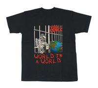 Rumin VIO-Lence Tour Concert 990 - Camiseta para hombre, Negro , S