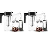 Rummershof Cold Brew Coffee Maker 1l - sin BPA (Hecho de Tritan) (Paquete de 2)