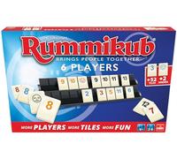 Rummikub Original 6 Jugadores, Juego De Mesa A Partir De 6 Años, Juegos De Mesa Adultos Y Niños, Juego Estratégico De Fichas, Juego De Números De Estrategia Para De 2 a 6 Jugadores